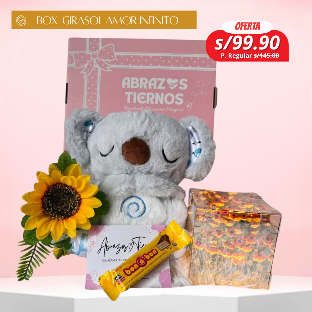 BOX GIRASOL AMOR INFINITO 🌻