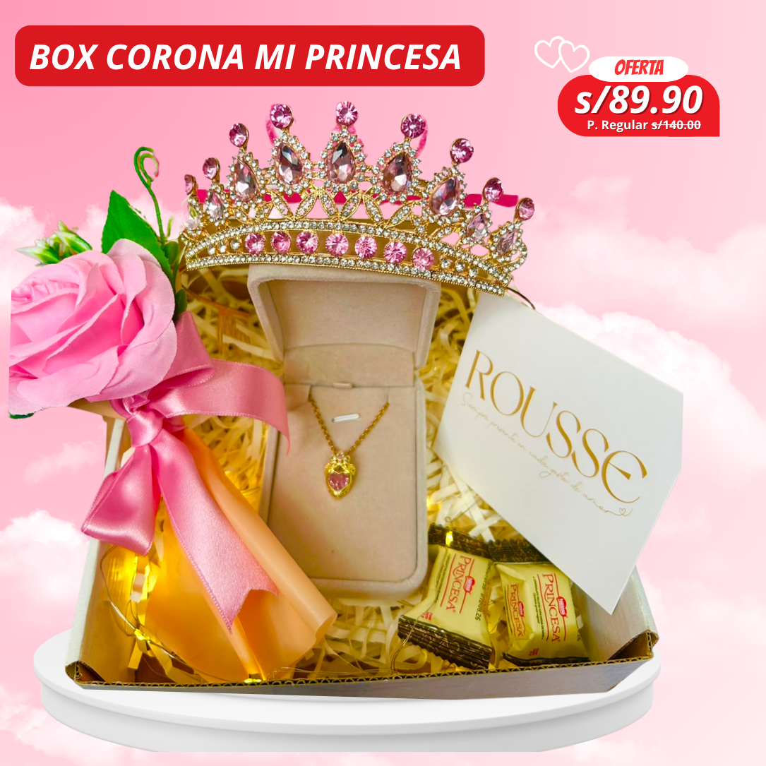 BOX CORONA MI PRINCESA 👑💗